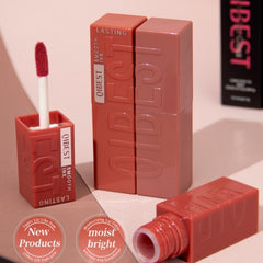 Water Light Mirror Lip Lacquer No Stain On Cup Long-lasting Moisturizing Lipstick