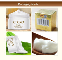 Snail Rejuvenating Face Cream Moisturizing Shrinking Pore Brightening Skin Cream