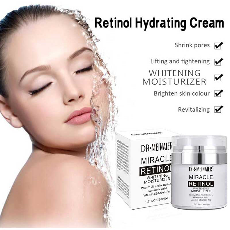 Retinol Moisturizing Cream Shrinks Pores And Restores Skin Care - Fashionner