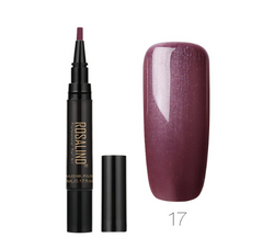 5ml Solid Color Nail Art Pen Nail Glue for Nail Art - Fashionner