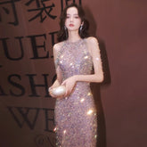 Niche High-end Ladies Host Dress - Fashionner