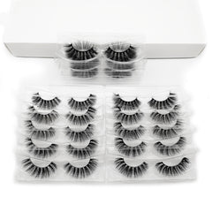 False eyelashes European and American makeup - Fashionner