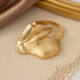 European and American hot devil's eye human face replica 18K abstract personalized brooch