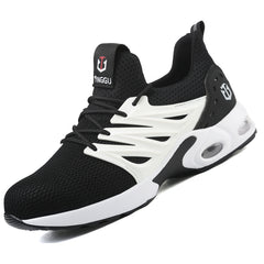 Trendy Fashion Men's Shoes Safety Light Weight Sports And Leisure Protective Shoes Anti-Smashing And Anti-Piercing Safety Shoes - Fashionner