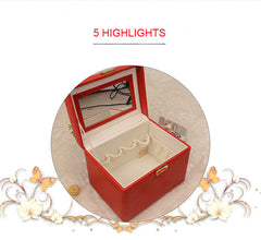 Waterproof Portable Cosmetics Storage Box - Fashionner