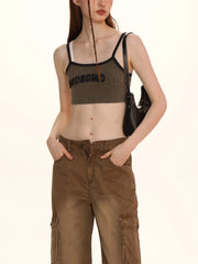 Vintage Vegetable Tanned Brushed Distressed Leather Pin Buckle Shoulder Bag - Fashionner