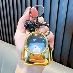 Luminous Bear Bag Keychain Pendant