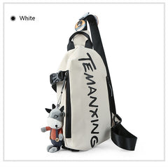 Chest Sports Student Shoulder All-match Boys Waist Bag Crossbody Small Female Messenger Bag Men - Fashionner