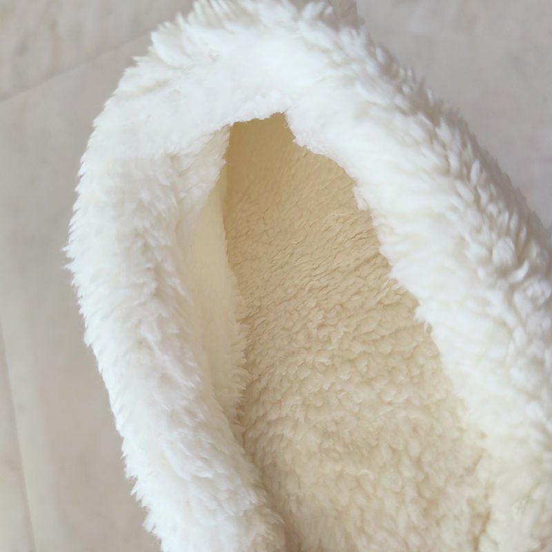 Women's Plush Liner Thermal Cotton Slippers Sets - Fashionner