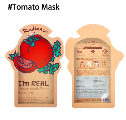 I'm REAL Skin Care Food Sheet Face Mask Moisturizing Oil Control Whitening Shrink Pores Korean Facial Mask tony moly Cosmetics - Fashionner