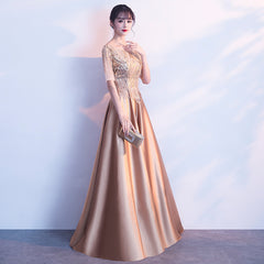 Performance Costume Women's Long Dress Banquet Temperament Evening