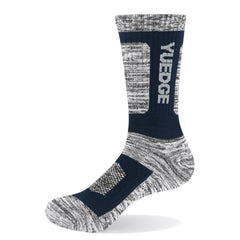 5 Pairs Of Men's Comfortable Breathable Pure Cotton Socks With Thickened Terry Bottom For Cycling Hiking Skiing Outdoor Sports Socks - Fashionner