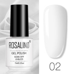 ROSALIND Gel Polish Set Manicure for Nails Semi Permanent Vernis top coat UV LED Gel Varnish Soak Off Nail Art Gel Nail Polish - Fashionner