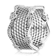 Sterling silver ring female couple full diamond ring