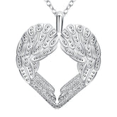 Angel wings necklace