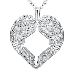 Angel wings necklace