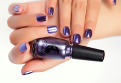 Stainless Steel Color Mirror Silver Nail Polish - Fashionner