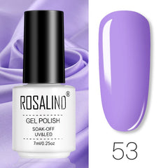 ROSALIND Gel Polish Set Manicure for Nails Semi Permanent Vernis top coat UV LED Gel Varnish Soak Off Nail Art Gel Nail Polish - Fashionner