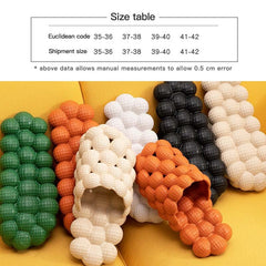 Unisex Slippers Women Men Shoes Bathroom Slipper Indoor Sandals EVA Massage Sandals Home Slippers Non-slip Floor Flip Flops - Fashionner