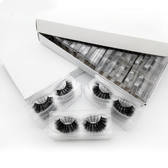 False eyelashes European and American makeup - Fashionner