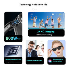 Ai Smart Glasses 800w Double Lens