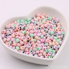 4mm Super Premium Macaron Glass Rice Beads