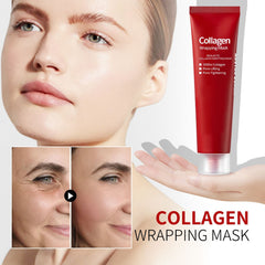Red Lactic Acid Collagen Mask Brightening And Moisturizing