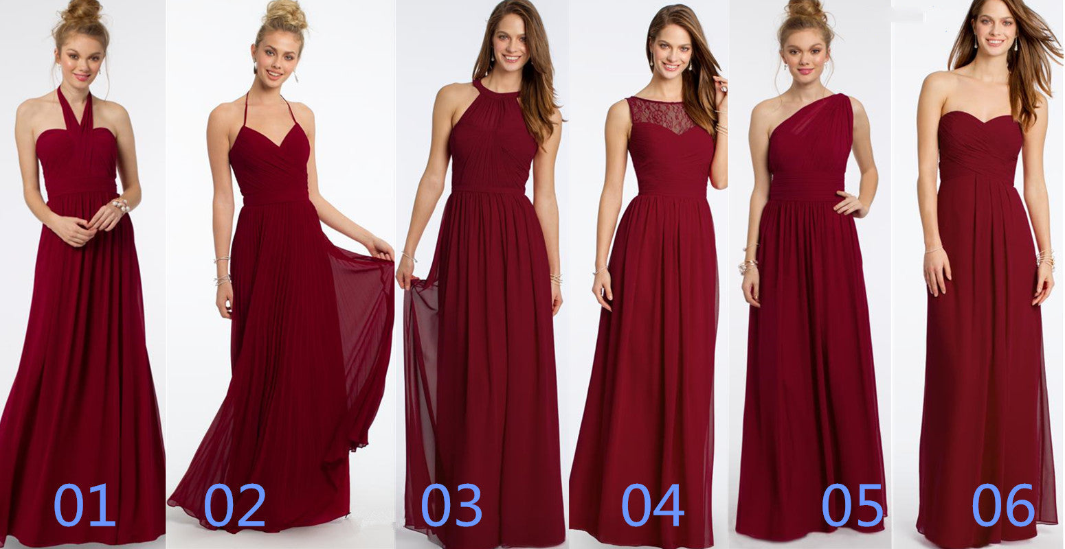 Fashionable Western Bridesmaid Dresses For Women - Fashionner