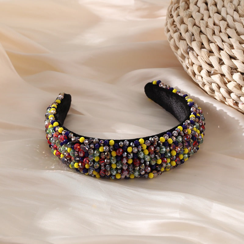 Fashionable Baroque handmade beaded crystal hair accessories - Fashionner