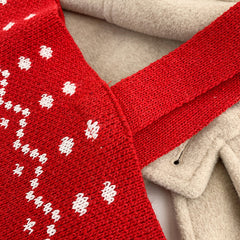 Hand-held knitted wool handbags - Fashionner