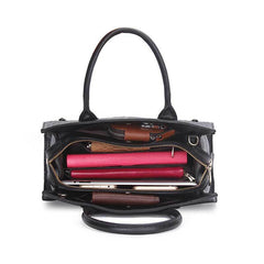 Leather handbags casual ladies handbag shoulder diagonal package - Fashionner