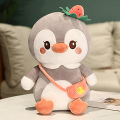 Cartoon Plush Toy Doll Cute Backpack Penguin Doll Doll