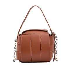 Leather Handbags For Women Vintage Spliced Fashionable - Fashionner