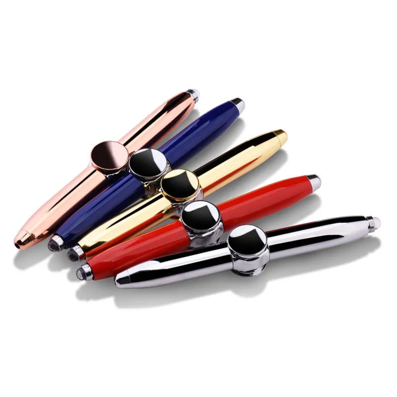 Fidget Anxiety Spinning Pen Penspinning Autism ADHD Toys For Kids Adults Edc Antistress Fingertip Gyro Decompression - Fashionner
