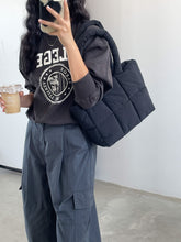 Large Capacity Plaid One-shoulder Portable Commuter Hand-carrying Bag - Fashionner