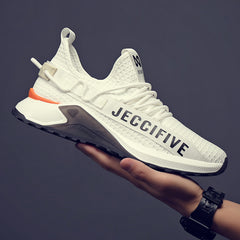 Extra Large Size Men's Shoes 45 Yards 46 Yards Summer Mesh Sneakers Men's 47 Yards 48 Yards 49 Yards Thick Bottom Heightening Old Shoes - Fashionner