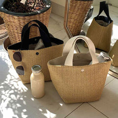 Casual Rattan Women Handbags - Fashionner