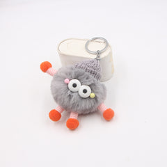 Plush Cars And Bags Keychain Ornaments
