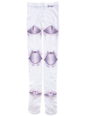 Joint Socks Autumn And Winter Women's Printed Romper Stockings - Fashionner