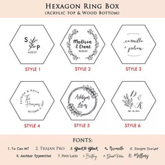 Creative Couple Gift Wedding Ring Box