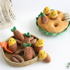 Plucking Groundnut Sweet Potato Set Of Pet Toys Dog Pet Toys - Fashionner