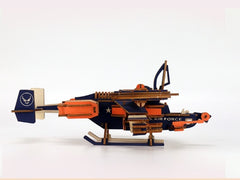 Military model (scorpion fighter) 3D Wooden