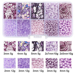 Glass Beads Handmade Diy Same Color Sequin Beads