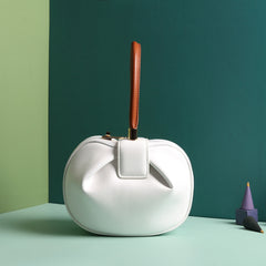 Leather handbags fashion dumplings handbag - Fashionner