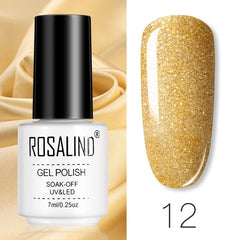 ROSALIND Gel Polish Set Manicure for Nails Semi Permanent Vernis top coat UV LED Gel Varnish Soak Off Nail Art Gel Nail Polish - Fashionner