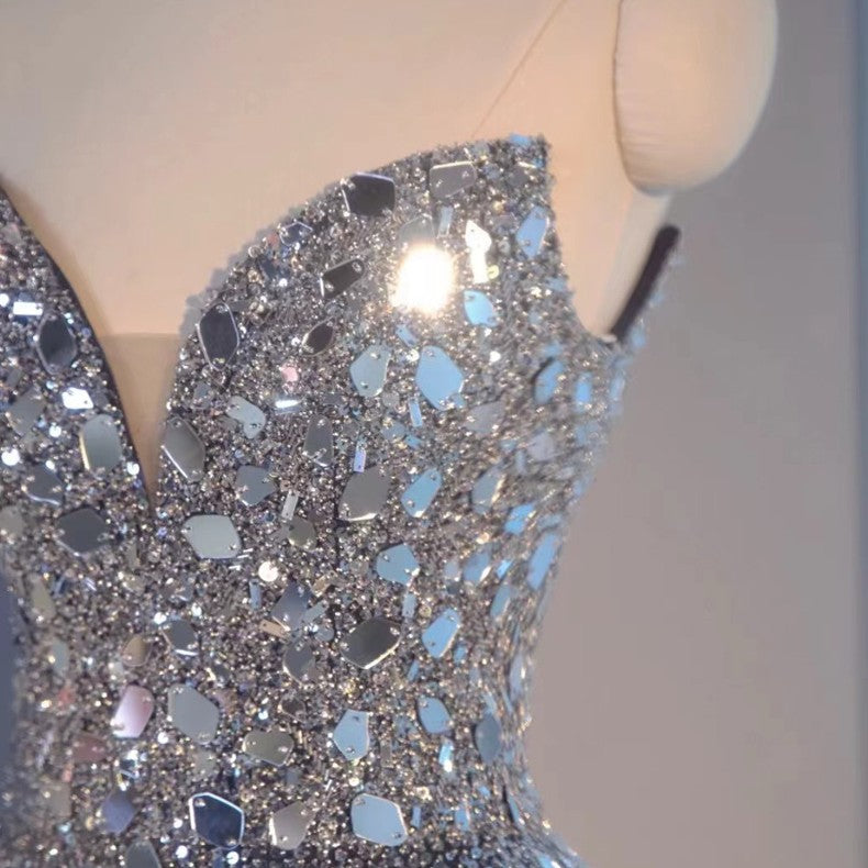 Blue Heavy Industry Wedding Evening Dress - Fashionner