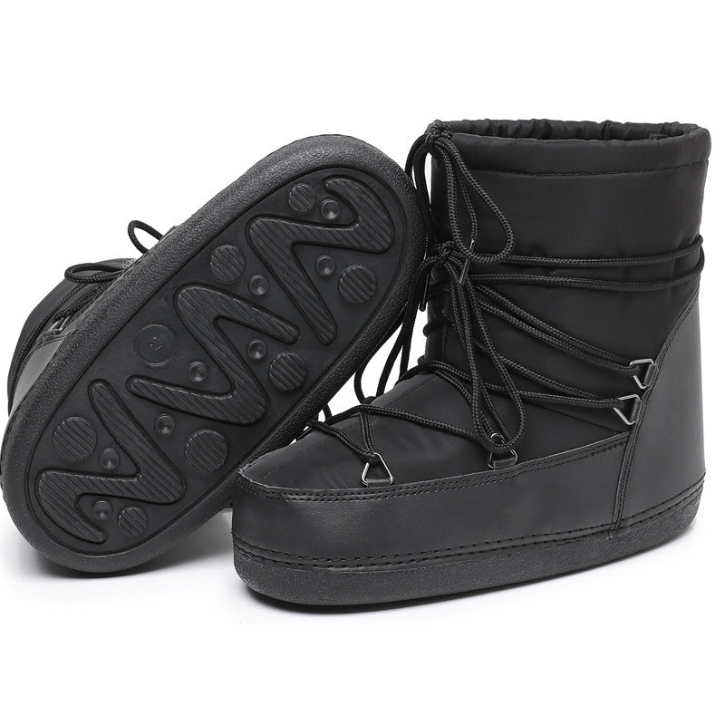 Waterproof Non-slip Space Boots Thickened Warm - Fashionner