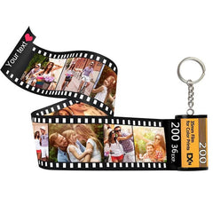 Memory Time Film Album Keychain Creative