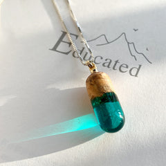 Reative Time Star Capsule Luminous Pendant Necklace