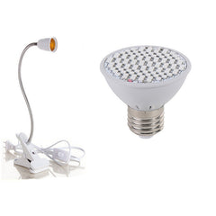 Phyto Lamp Full Spectrum LED Grow Light E27 Plant Lamp With Clip For Greenhouse Hydroponic Vegetable Flower Fitolampy